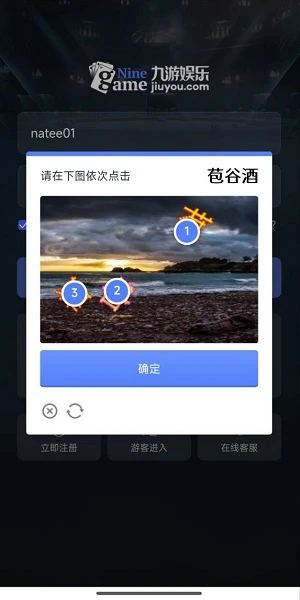 九游娱乐注册验证